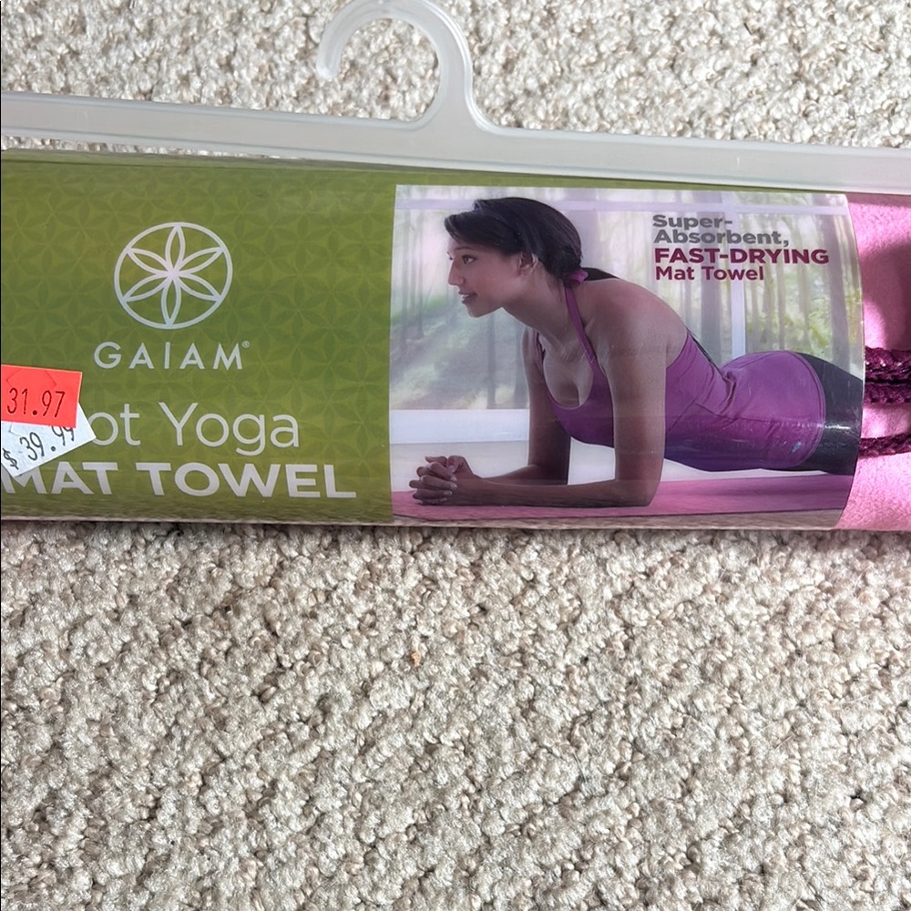 Gaiam Pink Bath & Body Towel for Ultimate Comfort